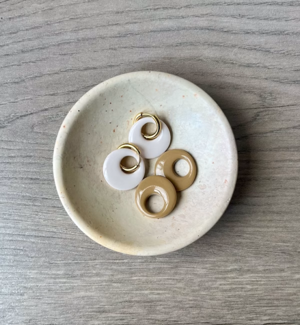Zara - Wit/taupe (combideal)