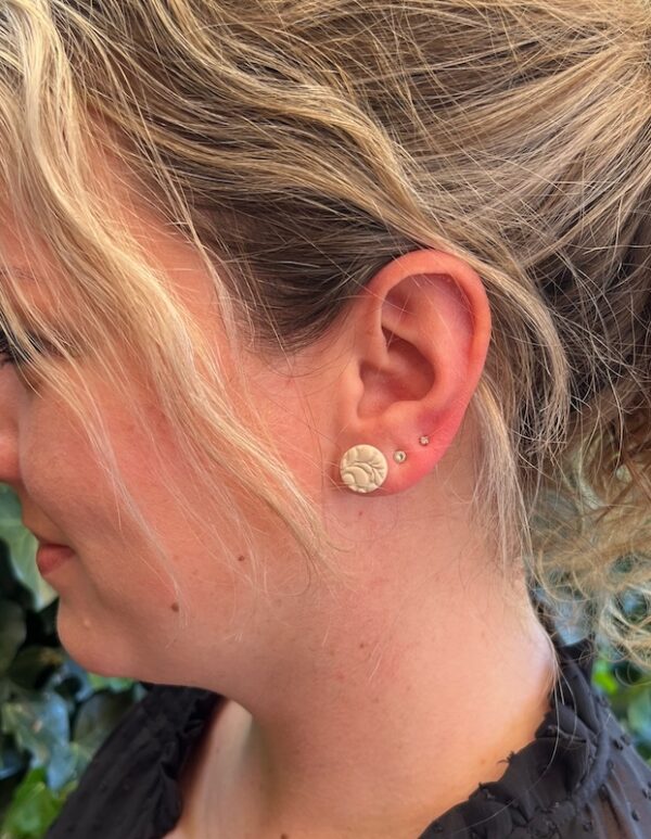 Studs - Beige/paars - Afbeelding 3