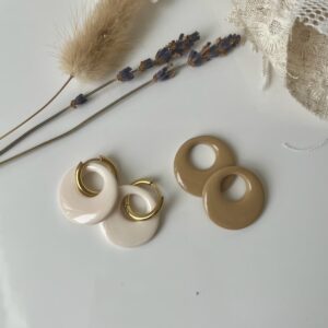 Zara - Wit/taupe (combideal)