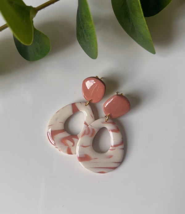 Loa - Gemêleerd beige/terracotta
