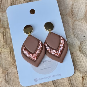 Camillie - Bruin glitter