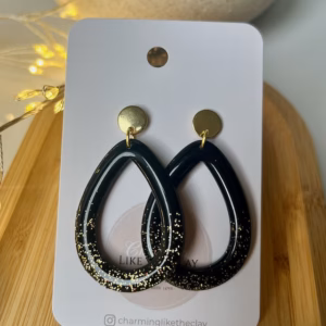 Norah - Glitter zwart