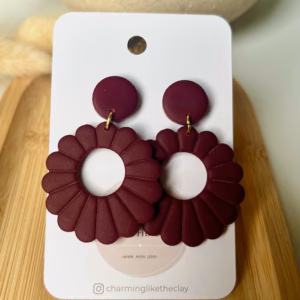 Fleur - Bordeauxrood